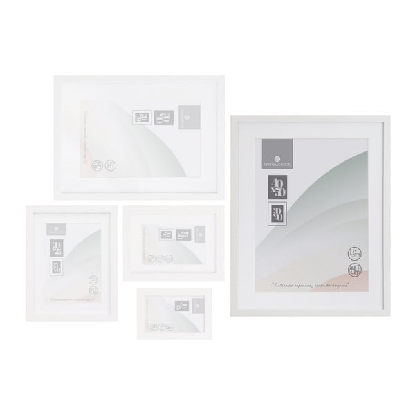 Valge seinaraam 42x52 cm Sencillo - Casa Selección-image-1