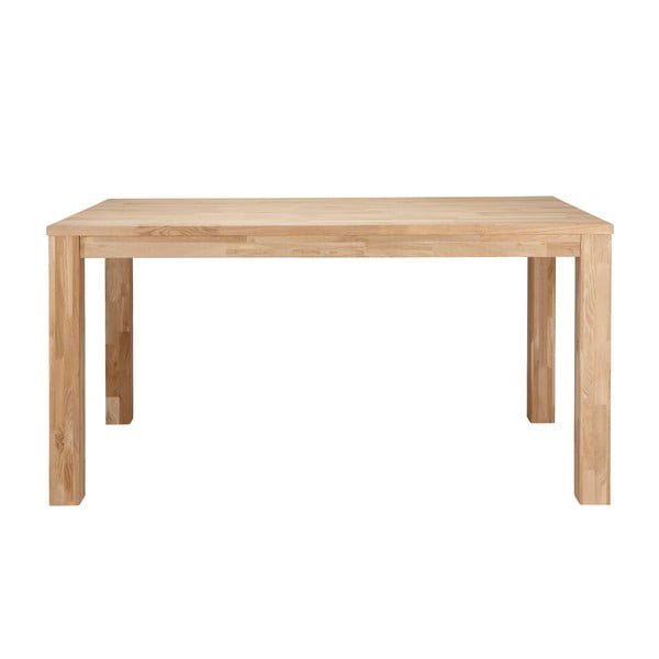 Dřevěný jídelní stůl WOOOD Largo Untreated, 180x85 cm