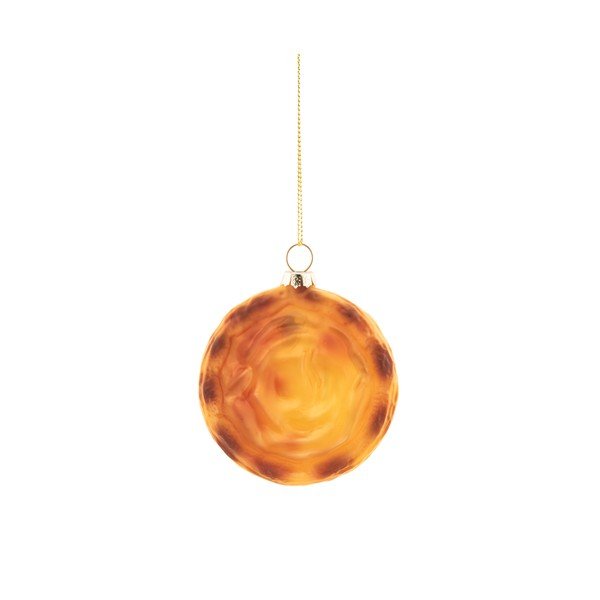 Klaasist jõuluehe, 3 cm Pastel de Nata – Sass & Belle