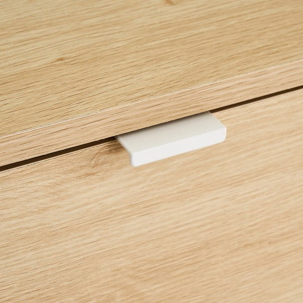 Kõrge kaskedekoriga naturaalset värvi 60x97,5 cm suurune kapp 60x97,5 cm - Casa Selección-image-1