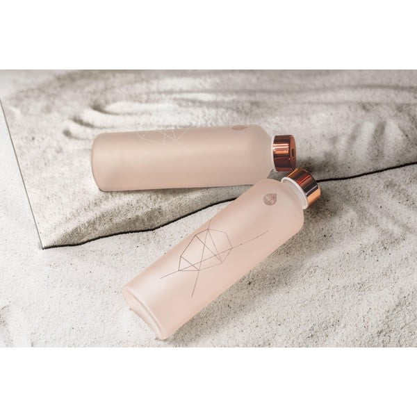 Kollane reisiklaasist pudel 0,75 l Mismatch - Equa-image-3