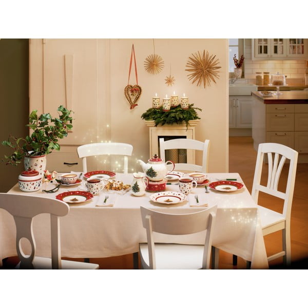 Valge ja punane portselanist jõulutaldrik, ø 33 cm Toy's Delight - Villeroy&Boch-image-2