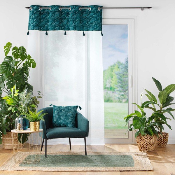 Sametist dekoratiivpadi 40x40 cm Palmina - douceur d'intérieur-image-1