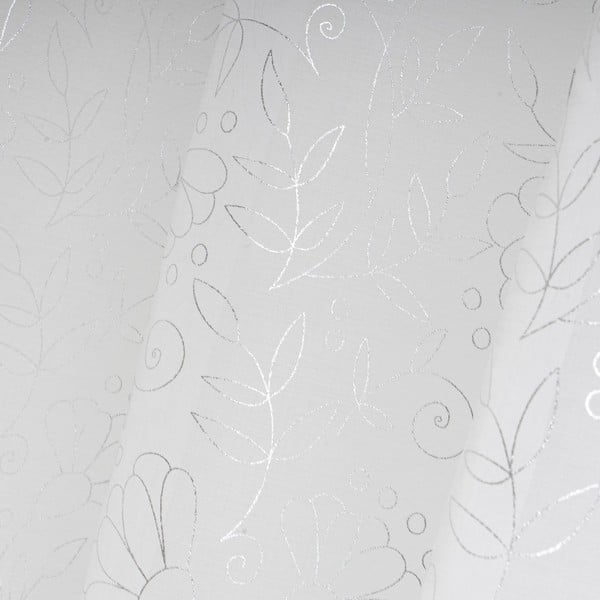 Valge-hõbedane kardin 140x260 cm Pucka - Casa Selección-image-3