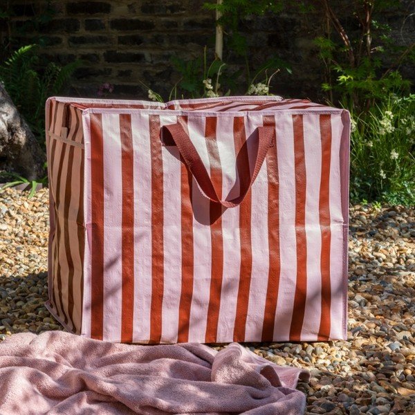 Taaskasutatud plastist riidekast 28x58x48 cm - Rex London-image-1