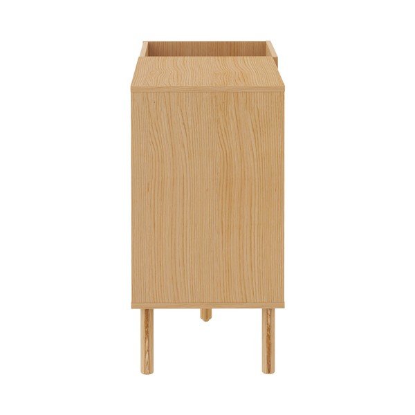 Puiduvärvi tammespooniga kummut plaadimängijale 100x80x42 cm Viny – TemaHome-image-4