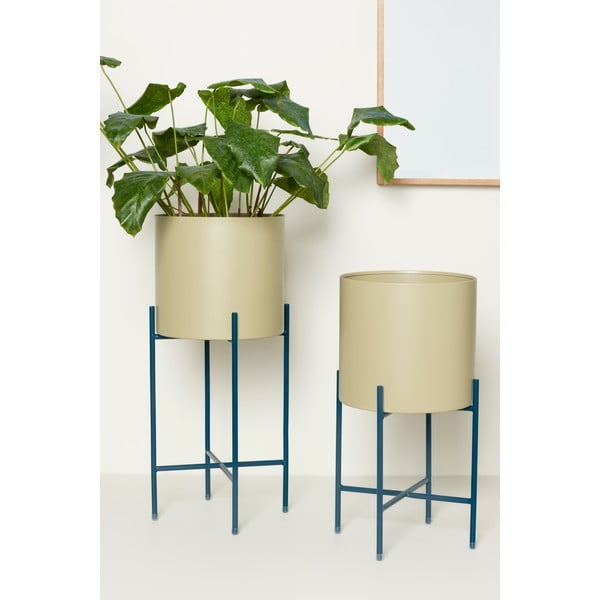 Metall lillepoti katted komplektis  2 tk ø 25 cm Airy – Hübsch-image-1