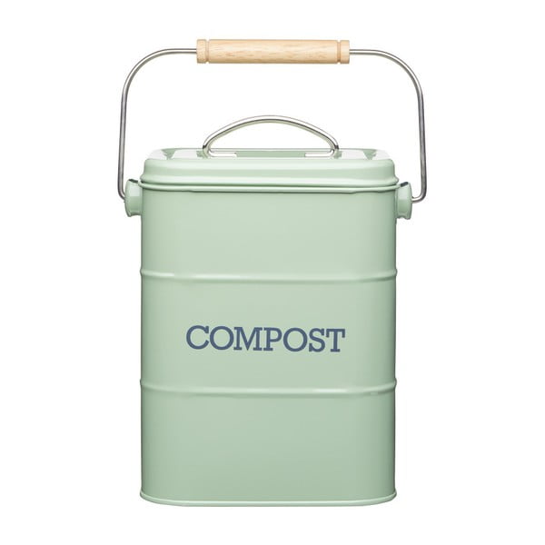 Roheline kompostitav jäätmekonteiner 3 l Living Nostalgia - Kitchen Craft