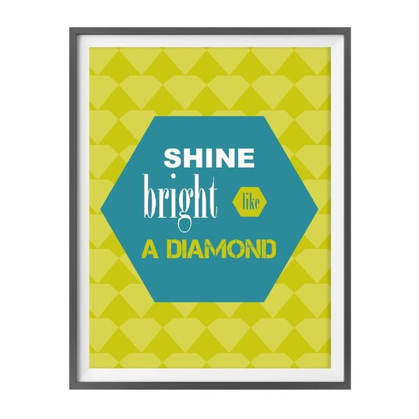 Hudební plakát Shine Bright Like A Diamond