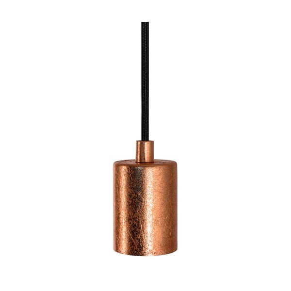 Must/oranž rippvalgusti metallist varju ø 5 cm Cero - Sotto Luce-image-1