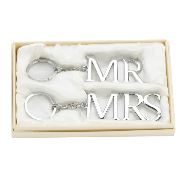 Sada 2 přívěsků na klíče Amore Mr. and Mrs.
