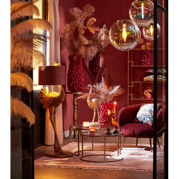 Klaasist varjuga ripplamp ø 48 cm Medina - Light & Living-image-2