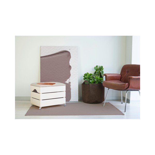 Valge hoiukast istmega Süda, 50 x 35 cm - Really Nice Things-image-1