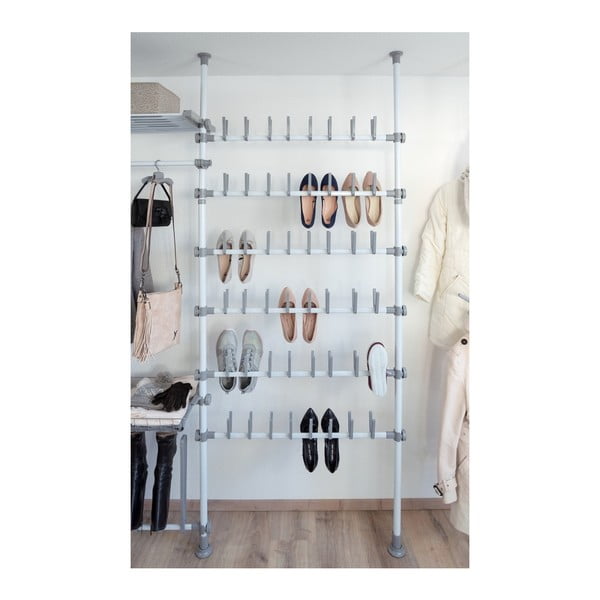 Valge metallist teleskoopiline kingariiul Herkules – Wenko-image-3