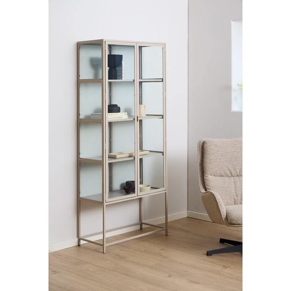 Hall vitriinkapp 77x186x35 cm Seaford - Actona-image-1