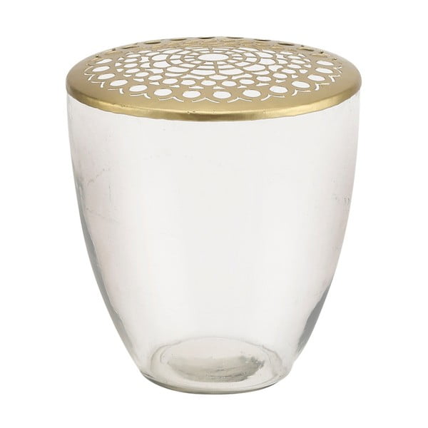 Dekorativní váza zlaté barvy A Simple Mess Kamelia, ⌀ 16 cm