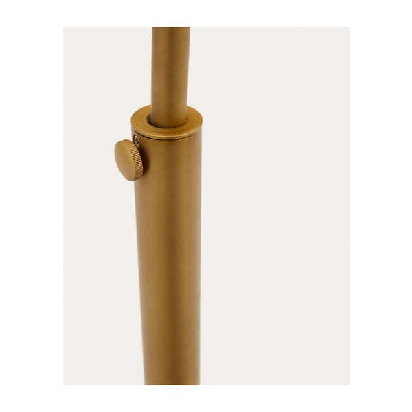 Põrandavalgusti kuldse metallist varjunga (kõrgus 185 cm) Madali - Kave Home-image-4