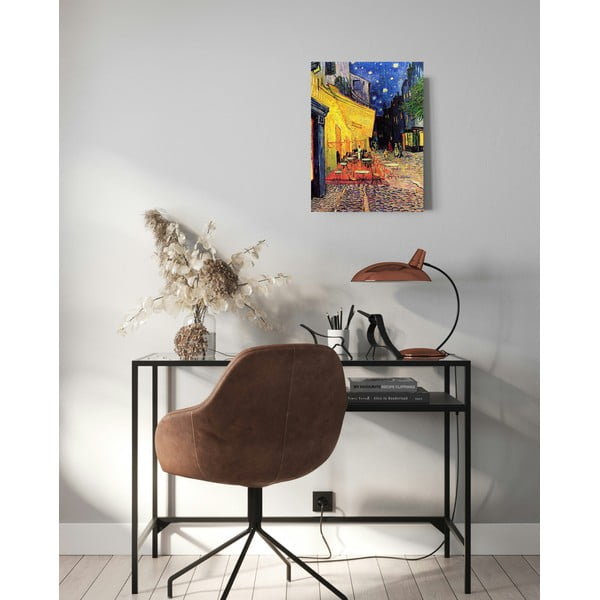 Vincent van Goghi reproduktsioon - kohvik terrass, 30 x 40 cm Vincent van Gogh - Cafe Terrace - Fedkolor-image-1