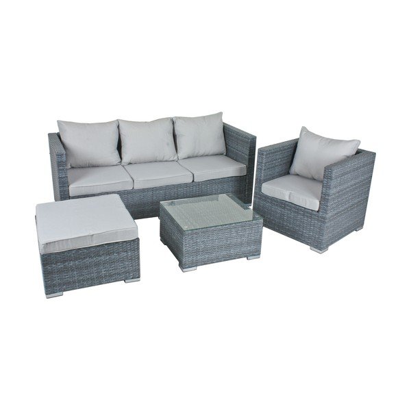 Aia diivan, tugitool ja lauakomplekt Baeza - Garden Pleasure-image-1