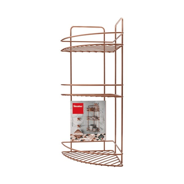 Vannitoa nurgariiul kolme korrusega Copper - Metaltex-image-3