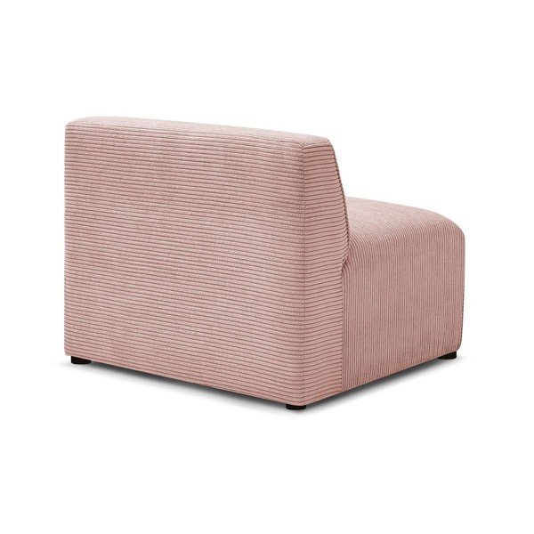 Roosa velvetist diivanimoodul (keskmine osa) Megeve - Bobochic Paris-image-4