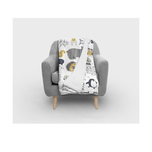 Valge beebitekk 120x180 cm - Oyo home-image-1