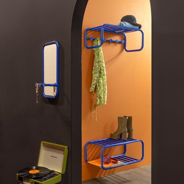 Sinine metallist seinanagi 35x60x11 cm Retro – Spinder Design-image-1