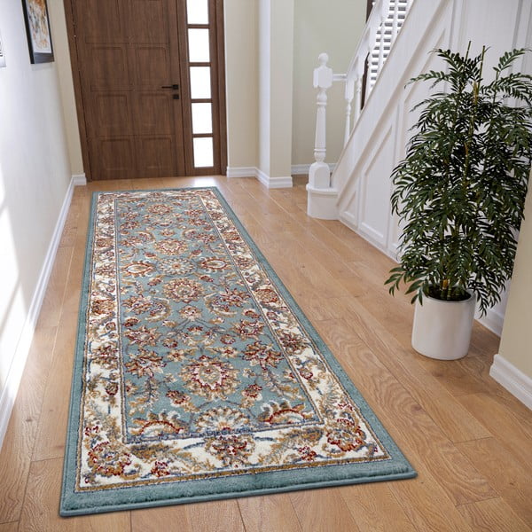 Roheline-kreem vaip 80x240 cm Orient Reni - Hanse Home-image-1
