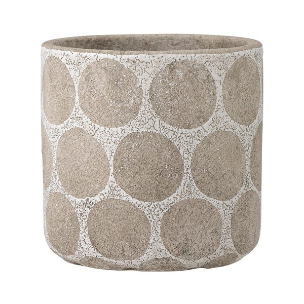 Käsitööna valminud terrakota lillepoti kate ø 12 cm Felan - Bloomingville