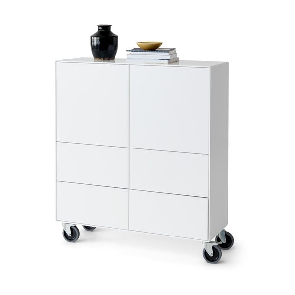 Valge kõrge kapp 91x103 cm Edge by Hammel - Hammel Furniture-image-3