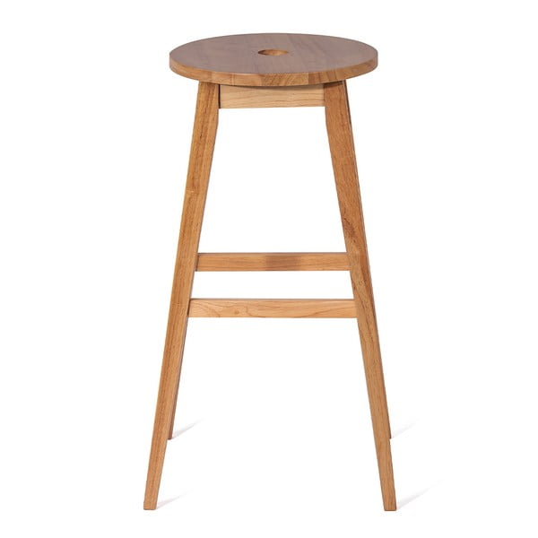 Kummipuidust baaritool Club - Bonami Essentials-image-1