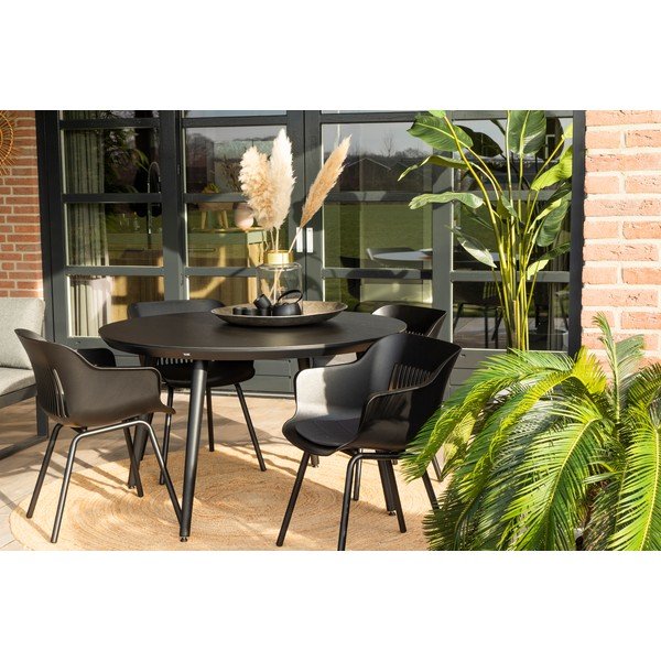 Ümmargune aia söögilaud ø 128 cm Sophie - Hartman-image-4