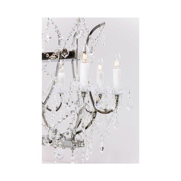 Závěsné svítidlo ve stříbrné barvě Kare Design Deluxe-image-4