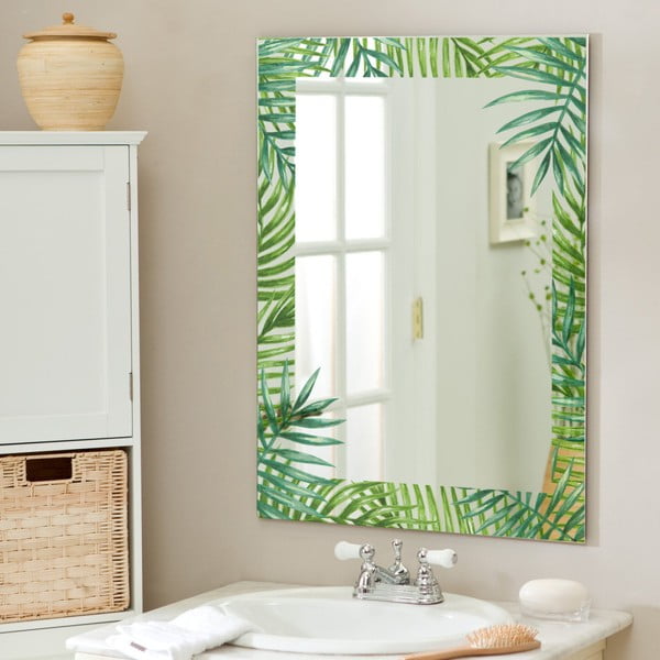 Seinapeegel Espejo Decorado Monstera, 50 x 70 cm - Surdic-image-1