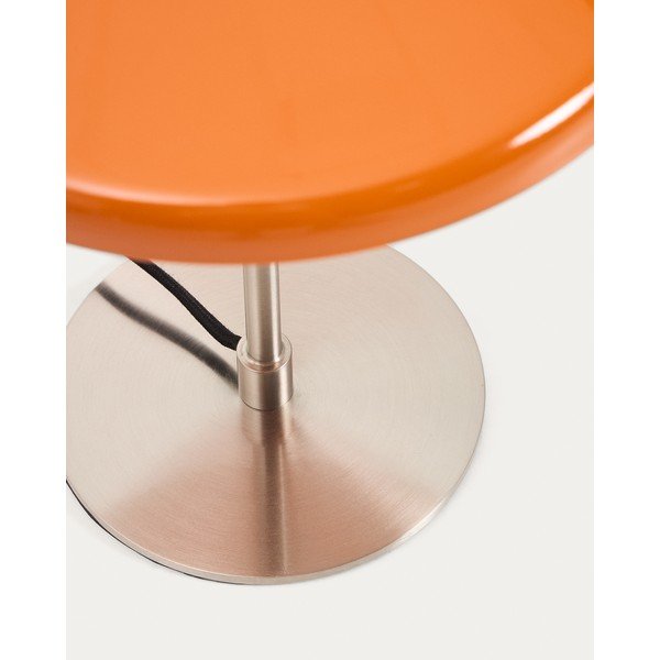 Oranž laualamp metallist varjuga (kõrgus 32,5 cm) Nuvira - Kave Home-image-4