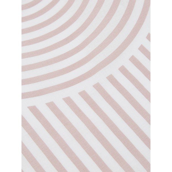 Roosa ja valge ranforce puuvillane üheinimesevoodilina Arcs, 155 x 220 cm - Westwing Collection-image-3