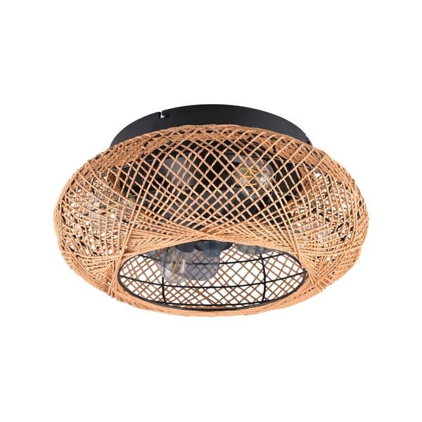 Pruun laelamp puldiga/ventilaatoriga Lillesand - Trio