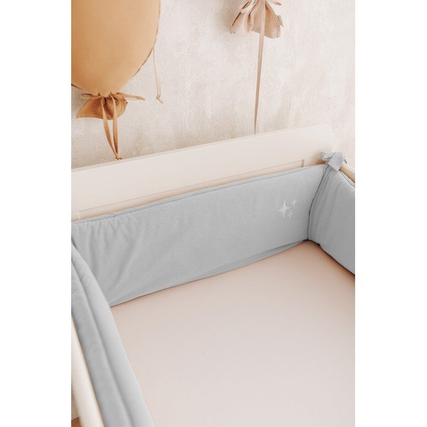Võrevoodi pehmendus 180 cm Stars - Malomi Kids-image-1