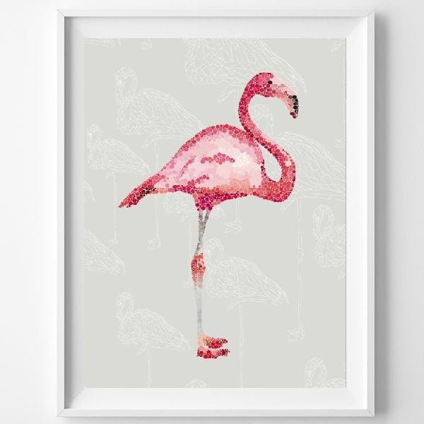 Plakát Le Flamingo, A3