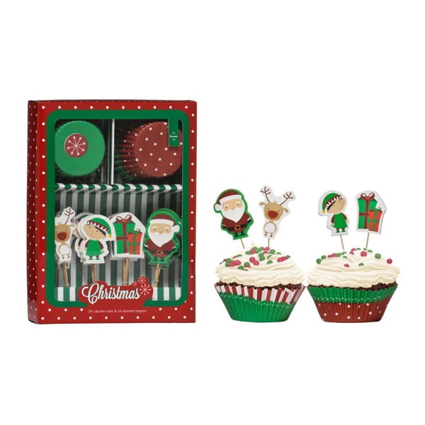 Jõulud Cupcake kaunistamise komplekt - Premier Housewares