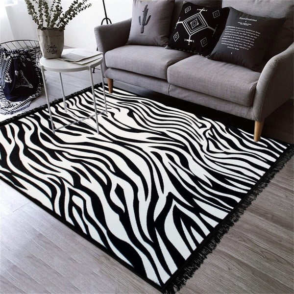 Oboustranný pratelný koberec Kate Louise Doube Sided Rug Zebra, 160 x 250 cm-image-1