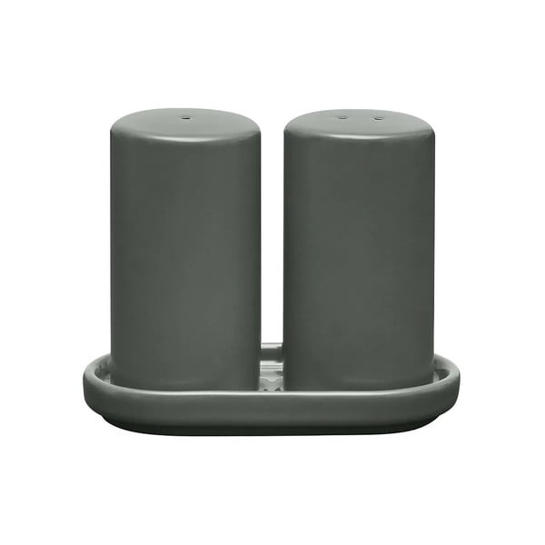 Soola- ja piprapurk alusega Pilar - Blomus