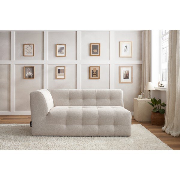 Beež diivanimoodul (vasakpoolne nurk) Kleber - Bobochic Paris-image-1