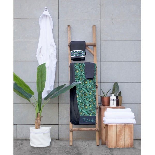 3 rätiku komplekt Peacock Peacock Feathers - Madre Selva-image-1