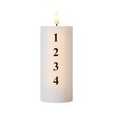 LED-taskulamp küünal (kõrgus 15 cm) Sille Advent - Sirius
