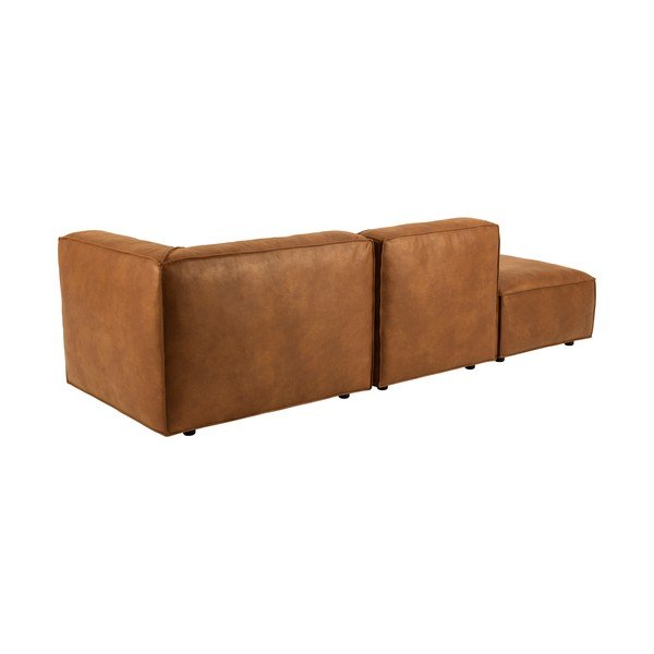 Konjaki pruun kunstnahast lamamistool (paremas nurgas) Fairfield Kentucky - Bonami Selection-image-4