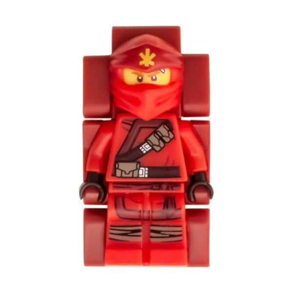 Punane käekell kokkupandava rihmaga ja NINJAGO Kai minifiguuriga - LEGO®-image-3