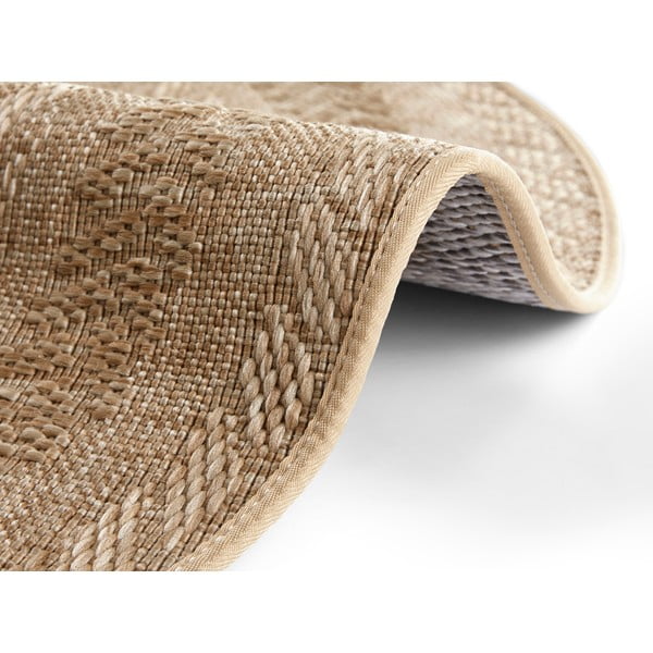 Beež õuevaip , Ø 160 cm Almendro - NORTHRUGS-image-3