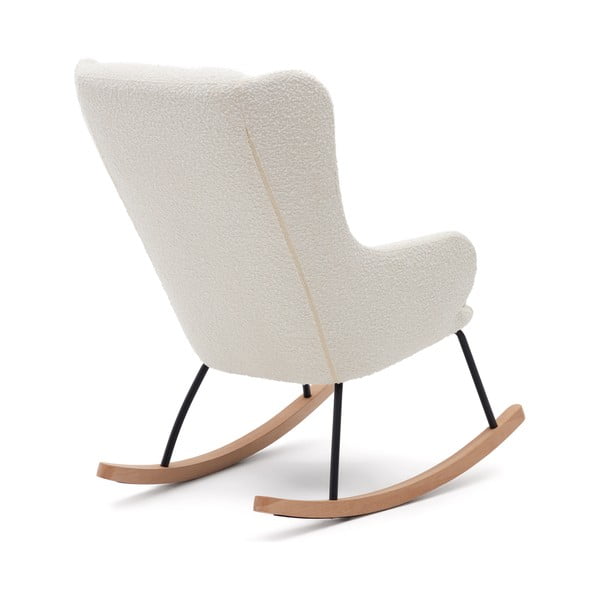 Valge bukleekangast kiiktool Maustin - Kave Home-image-2