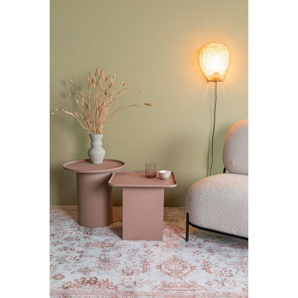 Metallist ümmargune hoiulaud ø 45,5 cm Sverre - White Label-image-2